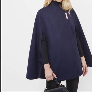 Ted Baker London Navy blue coat, Size S in a perfect condition